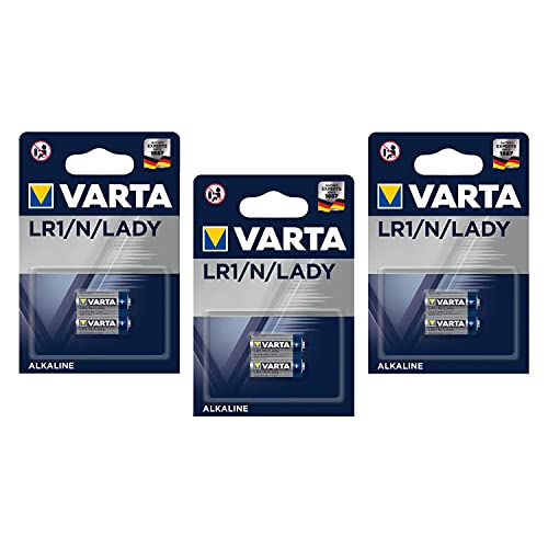 Varta – Lote De 3 Blisters De 2 Pilas Alkaline 'Professional Electronics Lady/N/Lr1