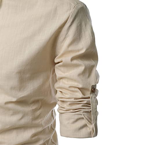 Image of Cotton 4 Button Kurta For Men