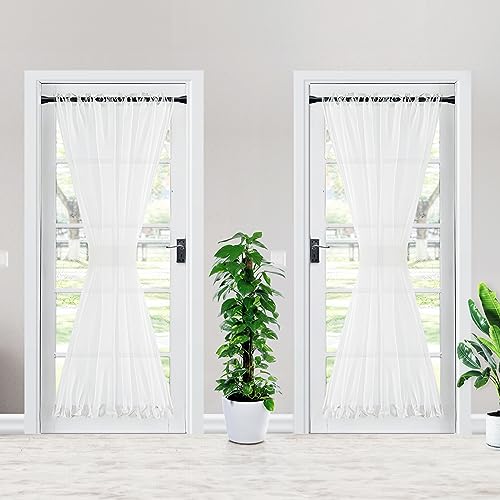Image of AIZESI Black Spring Tension Curtain Rods 28 to 48 Inch, Adjustable Curtain Rods No Drilling, Expandable Spring Curtains Rod, Non-slip Shower Curtain Rod for Bathroom Closet Doorway (7 /8 inch Diameter)