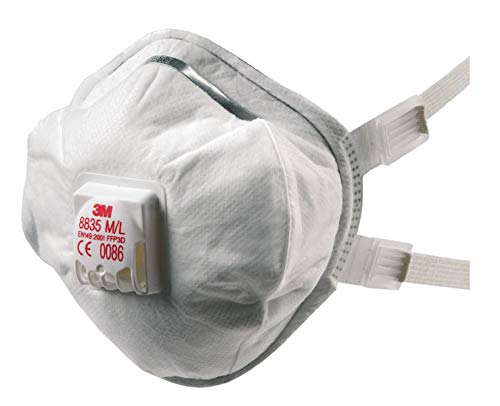 Preisvergleich Produktbild 3M Atemschutzmaske 8835+ FFP3 R - 5er Pack