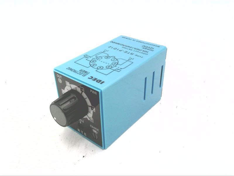 IDEC RTE-P1D12 10AMP, 8-PIN Plug-in DPDT, Electronic Timer