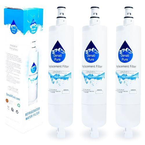 3-Pack Replacement for Sears-Kenmore 10655622500 Refrigerator Water Filter - Compatible with Sears-Kenmore 46-9010, 46-9902, 46-9908 Fridge Water Filter Cartridge