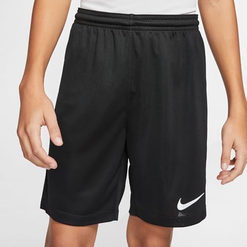 Nike Y Nk Dry Park III Short NB K, Pantaloncini Sportivi Unisex Bambini, Black/White, XL - Immagine 1