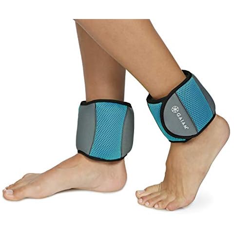 Gaiam Adjustable Ankle Weights Set Cover