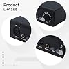 2 Channel Microphone Preamp, XLR Audio Interface Amplifier with 48 V Phantom Power, Mic Signal Booster for Live Sound, Podcast, Studio Recording Equipment, Dual XLR Inputs #4