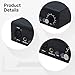 2-Channel Mic Preamp With 48V Phantom Power, Professional Xlr Audio Interface Amplifier, Ideal For Live Sound And Recording