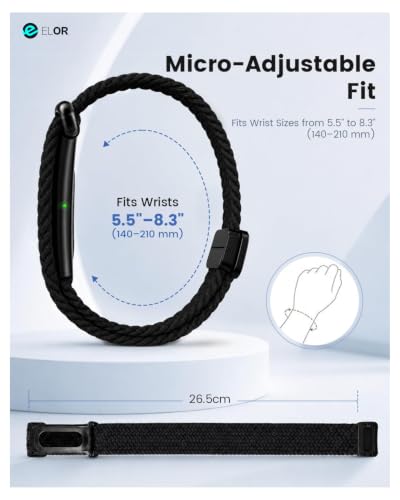 Image of ELOR Replacement Strap /Band compatible with Google Fitbit Air