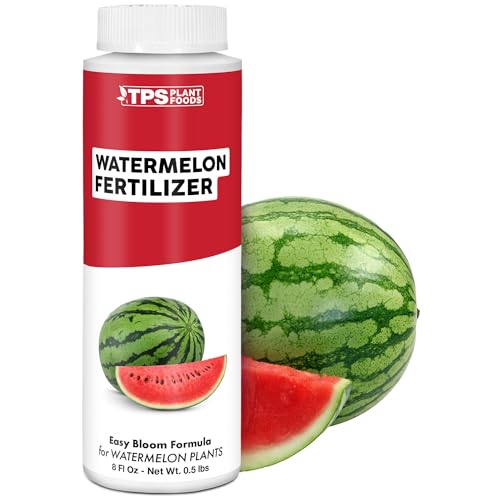 Watermelon Fertilizer Liquid Plant Food for Bigger Melons Vigorous Vines & Stronger Root Development 8 oz