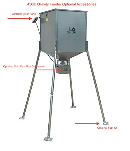 All About Antlerz Deer Turkey Hunting Big Game 225Lb Gravity Feeder #TOP2