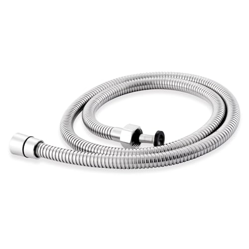 Arofa 59 Inch Bidet Hose for Handheld Sprayer, G 1/2 Connector, Chrome
