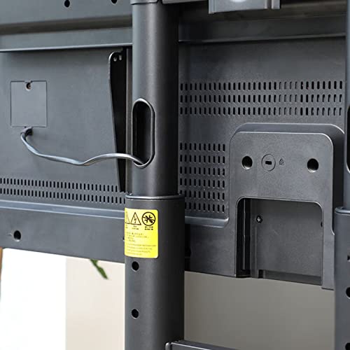 Soporte móvil para TV ajustable para pantallas 50-75" miniatura 4