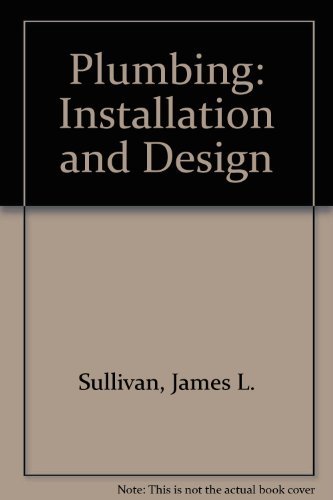 Plumbing, Installation and Design 0835955524 Book Cover