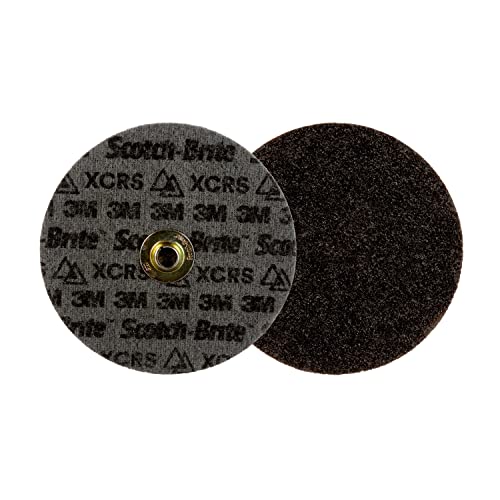 Scotch-Brite Precision Surface Conditioning Disc, TN Quick Change, Extra Coarse, Ceramic, Nonwoven, 7 in x No Hole, 25/Case