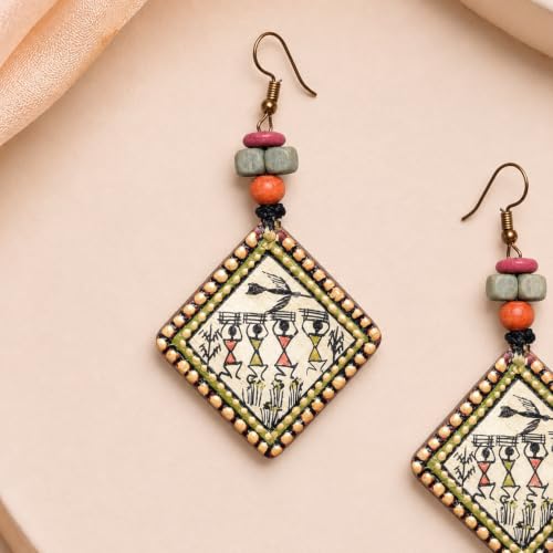 Image of Boho Chic Earrings Collection - Colorful Tassel, Chandeliers, Hoops & Huggies for Women
