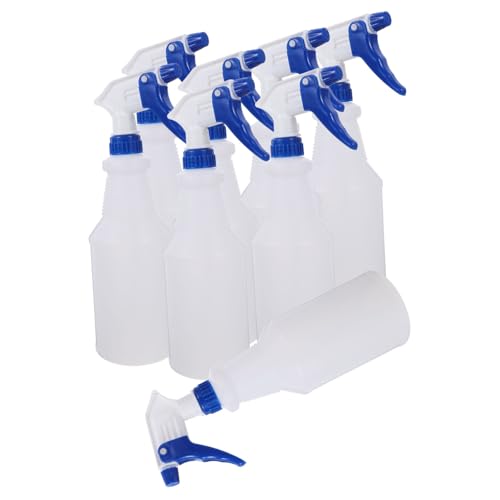 WOONEKY Botella Rociadora Pequeña De 750 Ml Pulverizador De Niebla Botella De Plástico A Prueba De Fugas Para Riego Reutilizable Para Limpieza De Peluquería De Boquilla Aleatorios