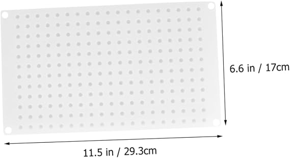 Mini Round Silicone Molds 228 Dots Fondant Mold for Homemade Chocolate Chips Candy, Baking Wax Melts Beads Ice Balls Dog Training Treats 11.53X6.69X0.39 Inches
