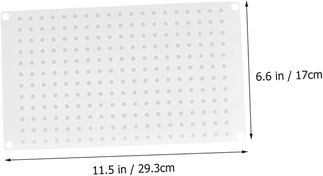 Mini Round Silicone Molds 228 Dots Fondant Mold for Homemade Chocolate Chips Candy, Baking Wax Melts Beads Ice Balls Dog Training Treats 11.53X6.69X0.39 Inches