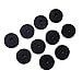 HANABASS 10PCS Felt Washers for Cymbals Durable Drum Accessory for Crash Cymbals Soft Protective Pads for Stands and Strap Buttons Essential for Drummers