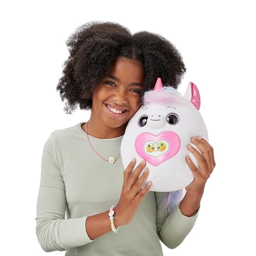 Rainbocorns Eggzania Surprise Mania Trixie the Kitten - Collectible Plush - Over 20 Surprises Inside, 28 cm, Cuddle Plush Stuffed Animal, Rings, Bracelets, Stickers, Wearable Accessories (Kitten)