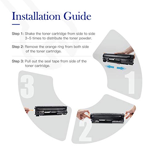 Valuetoner Compatible Toner Cartridge Replacement For Hp 85A Ce285A For Laserjet Pro P1102W Pro P1109W P1102 M1212Nf M1217Nfw Mfp M1212 M1217 M1132 Printer (Black, 2 Pack) #TOP3