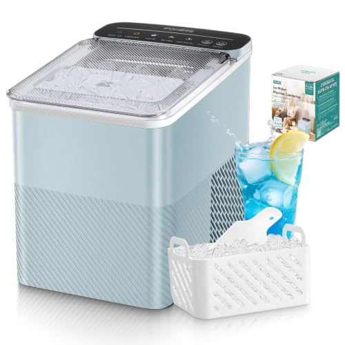 Imagen de FOHERE Máquina de Hielo 14Kg, 9 Cubitos en 5 Min