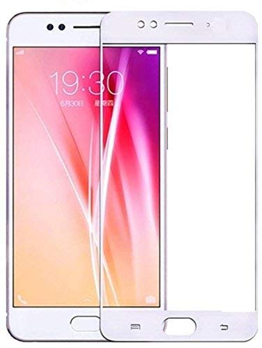 Image of Screen Protector for Oppo F3 Plus -(White) Tempered Glass Edge-to-Edge 6D Screen Protector With Installation Kit