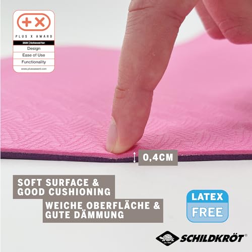 Esterilla de yoga Schildkröt 4mm bicolor: esterilla para ejercicios con funda 3