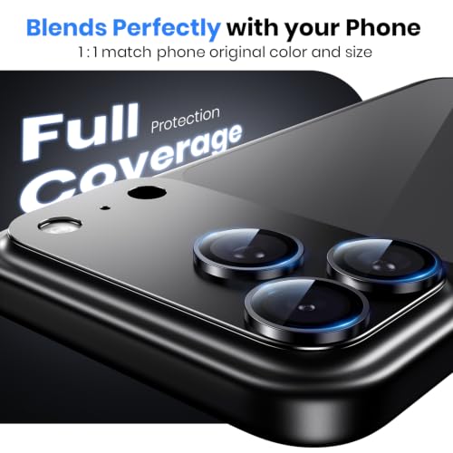 Image of Hoerrye for 18 Pro Camera Lens Protector for iPhone - 12FT Shatterproof