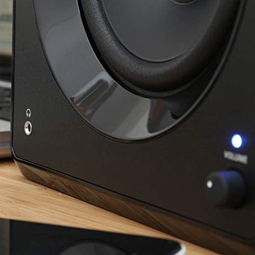 Alesis Elevate 5 MKII - 80 W Powered Desktop Studio Speakers with Subwoofer Output for Home Studios / Video-Editing / Gaming and Mobile Devices