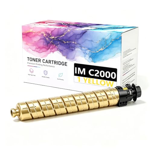Cartouche de toner IMC2000 noire pour imprimante Ricoh Aficio IMC2500 à haut rendement