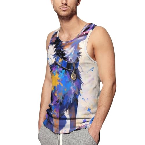 Basic Vest T-Shirts for Men Boys Teens Adult, Fashion Cool Fit Tank Shirts4
