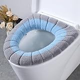 Diseño práctico: la alta elasticidad y el tamaño de la funda se ajustan cómodamente a la mayoría de asientos de inodoro. Viene con un anillo de retención para un ajuste seguro y una correa para colgar para una fácil extracción y secado después de la limpieza.