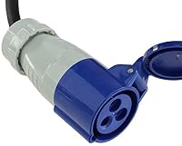 ChiliTec CEE Verlängerungskabel 10 Meter CEE-Stecker auf Kupplung – Ansicht 3