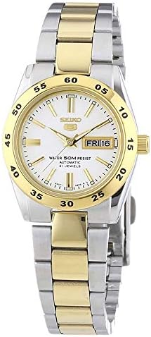 Seiko Damen-Uhr Automatik Edelstahl mit Edelstahlband