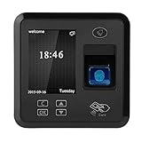 【Pantalla TFT de 2.4 pulgadas】 Esta máquina de control de presencia tiene una pantalla de color ultra clara TFT de 2.4 pulgadas que mejora la interfaz interactiva clara e intuitiva, que es muy conveniente de usar. ¡Asegura que puedas ver cada pequeño detalle!