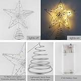 Zoom IMG-2 puntale stella per albero di Zoom IMG-2 puntale stella per albero di