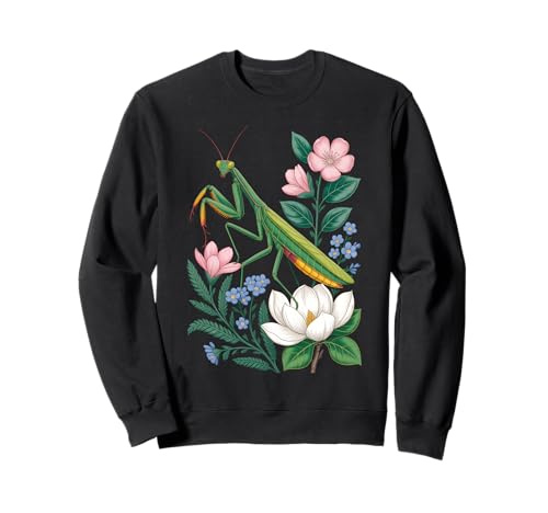 Cottagecore Praying Mantis Botanical Aesthetic �g���[�i�[