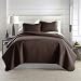 Southshore Fine Linens® 3 Piece Oversized Quilt Set - Chocolate Brown FULL / QUEEN
