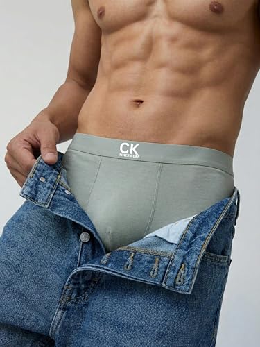Image of CK INNERWEAR Men's Modal Cotton Stretch Trunks | Ultra-Soft Breathable Underwear with 4-Way Stretch, Anti-Odour & No Ride-Up Fit | Premium Waistband | Underwear for Men | Pack of 1 /2 /4 | S-XXL