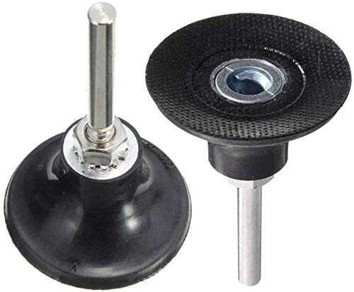 Crossarctic 2 Inch Sanding Discs Holder Roll Lock Disc Pad Quick Change Disc Adapter With 1/4" Shank For Die Grinder Power Drill Driver #TOP3