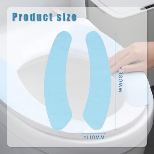 NO Qazuwa WC Abdeckung Pad Waschbar Wc-Sitzbezüge 8 Stück Toilettensitzabdeckung WC Sitz Cover Dickes Leder, Warm, Waschbar, WC-Sitzbezüge, Für Familie Reisen Schwangere Frauen Ältere Menschen