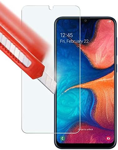 UPONEW For Samsung Galaxy A20 Tempered Glass Screen Protectors - [2 PACK] Tempered Glass Screen Flat Protector Frontier Protective Glas Touch Screen Protector Clear Cover for Samsung Galaxy A20 SM-A205U SM-A205F/DS SM-A205FN/DS UPONEW