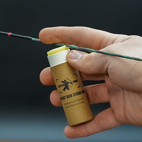 Shatterproof Archery Sticky Bowstring Wax For All Bow Strings Usa Bowstring Maintenance Wax (1 Oz Push Tube) #TOP2