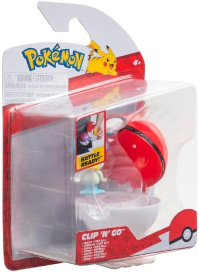 Pokemon Clip N Go Quaxy with Poke Ball - Image 3