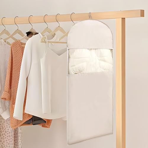 Fundas antipolvo para ropa de gran capacidad y almacenamiento textil 8
