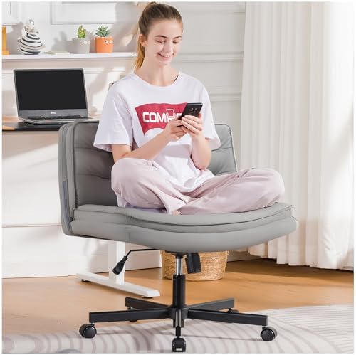 Okeysen Comfortable Aesthetic Desk Chair With Wheels Okeysen