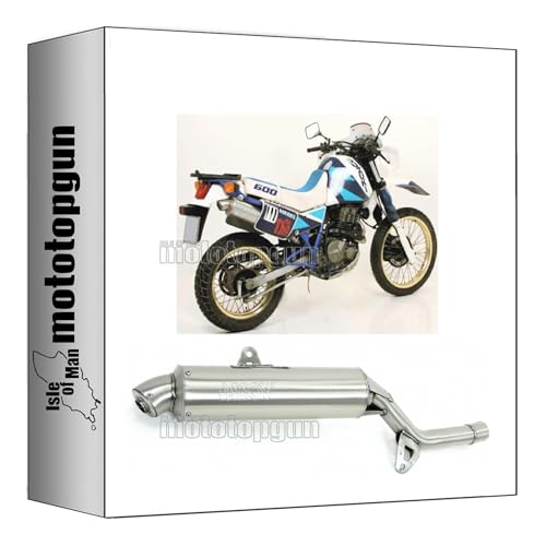 Echappement Arrow homologue Paris Dakar reduit le bruit pour Suzuki DR 600 S 1985