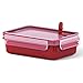 Emsa - Boîte à Micro-ondes - Clip & Micro - Lunchbox - Rouge - Taille: 0,8 L (Ref: 517772)
