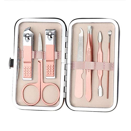 Pince et ciseaux de manucure dans un kit de coupe-ongles 18 en 1 complet
