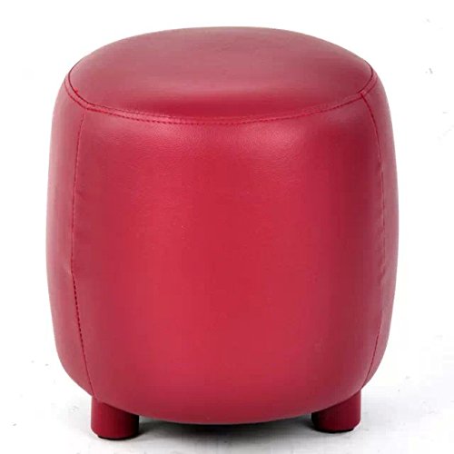 YUPENGDA GAYE Trendy Purple PVC Ottoman Children Kids Footstool Rest Home Interior